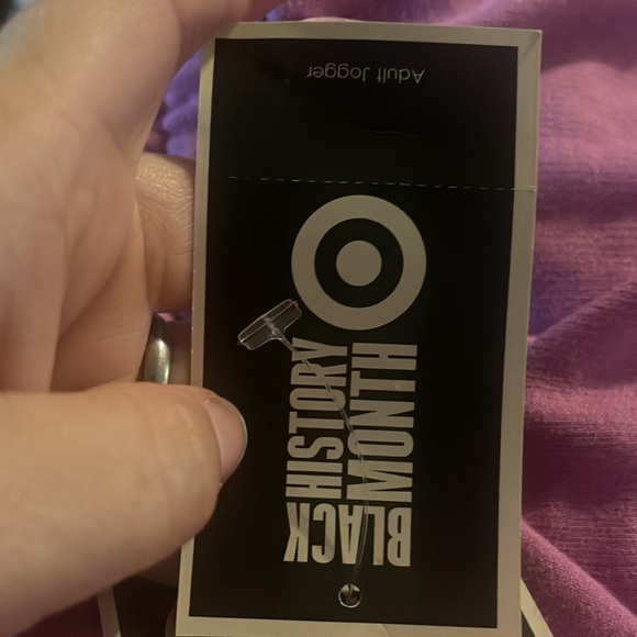 🍀 5/$25🍀 Target X Robin Lewallen Black History Sweat pants Joggers NWT 3X Pink - Picture 5 of 8